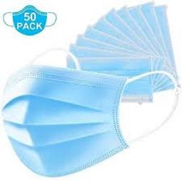 3 Ply Face Mask 50pcs